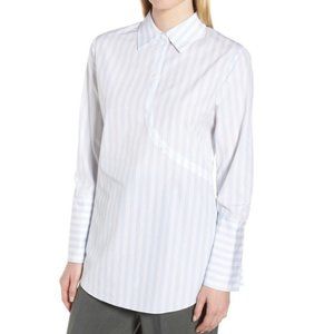 Lewit Twist Back Striped Shirt